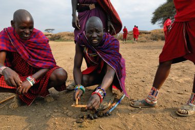 Men from Masai tribe
