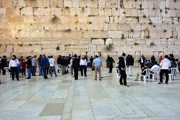 Wailing wall in Jerusalem — Stock Photo, Image