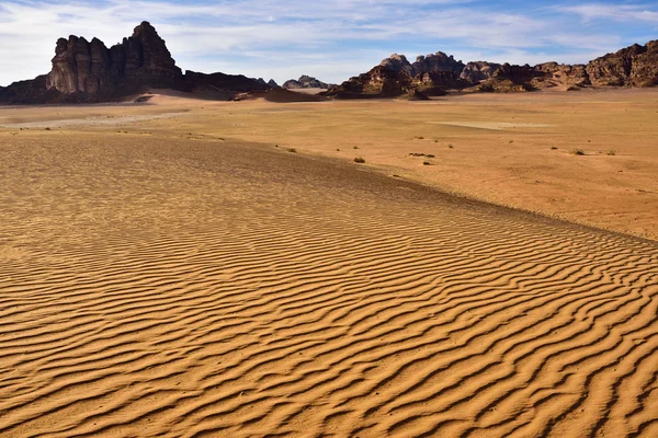 Wadi Ron desierto — Foto de Stock