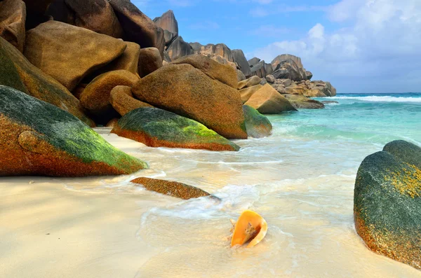 Seychelles, La Digue — Fotografia de Stock
