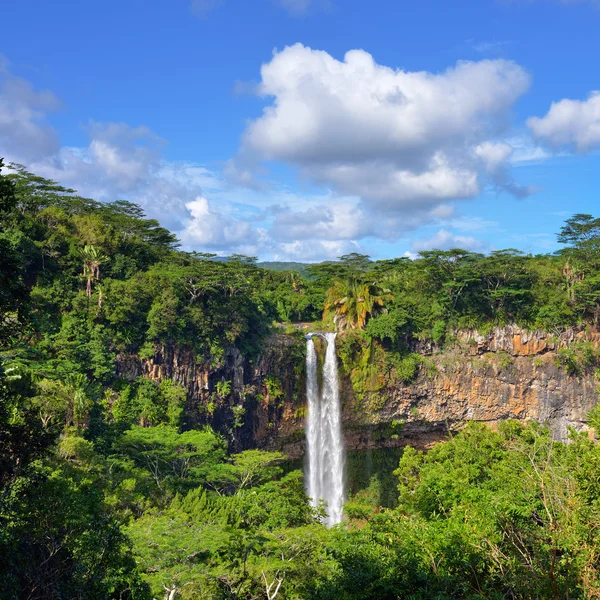Chamarel falls — Stock Photo, Image