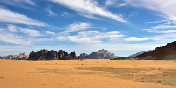 Ваді ром пустелі — стокове фото
