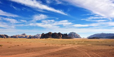 Wadi rum çöl