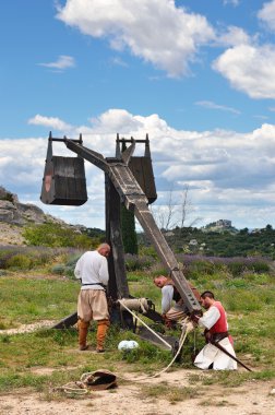 Les baux, ortaçağ savaşçı