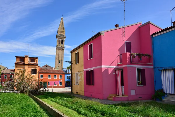 Wyspę Burano — Zdjęcie stockowe