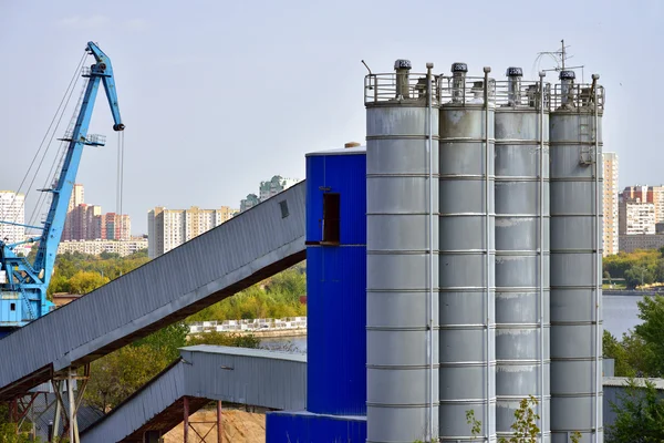 Industriegebiet, Moskau — Stockfoto
