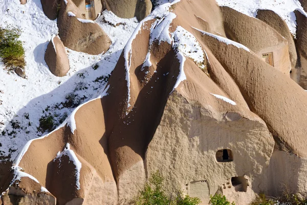 Winter in Cappadocië, Turkije — Stockfoto