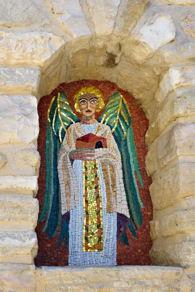 Anioł mozaika, Francja — Zdjęcie stockowe