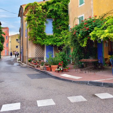 Sokak kafe, Fransa, Provence
