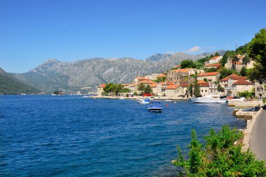 Perast, Karadağ görünümü