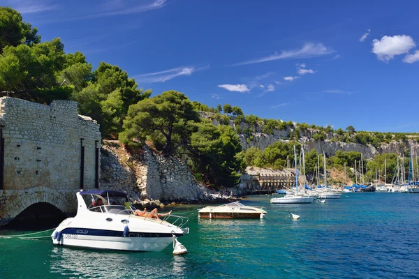 Calanques, Cassis, Frankreich — Stockfoto