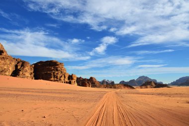 Wadi rum çöl