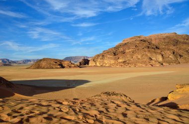 Wadi rum çöl