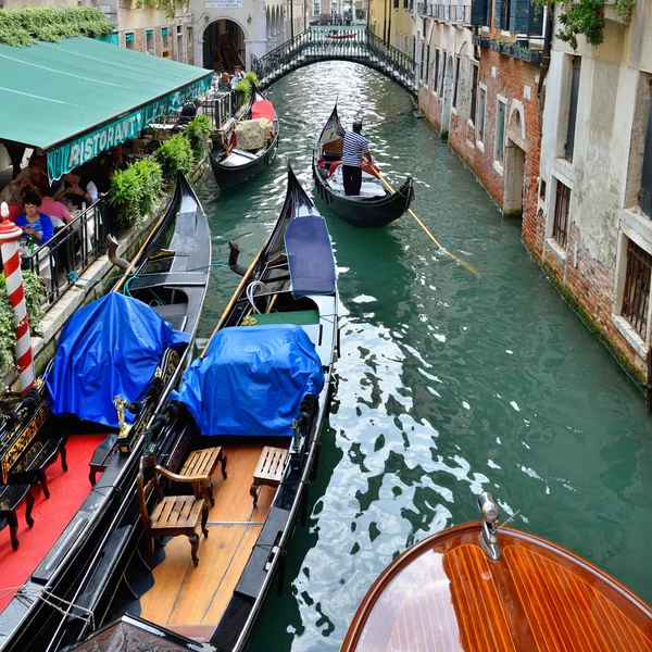 Water canal in Venice — Stock Photo, Image