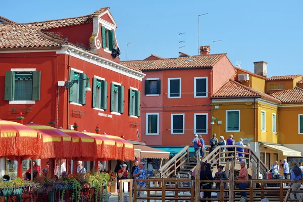 Burano island, Venice, Italy — Stock Photo, Image