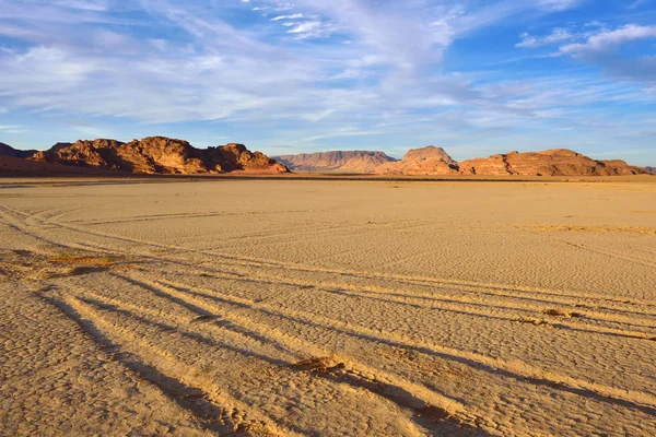 Wadi Rum deserto, Jordânia — Fotografia de Stock