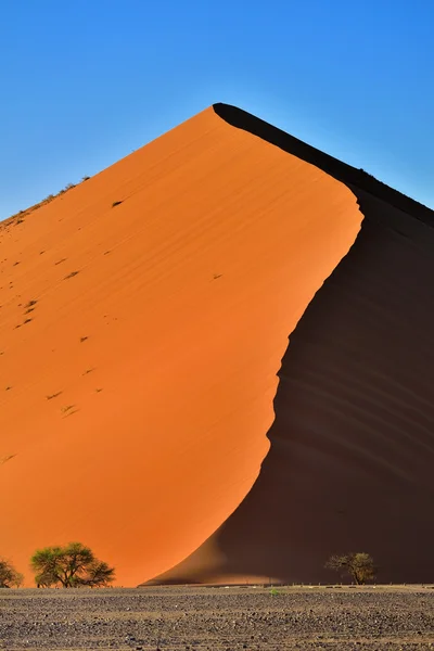 Sossusvlei, národní Park Namib Naukluft, Namibie — Stock fotografie