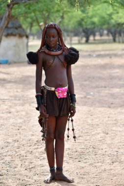 Himba kadın, Namibya 
