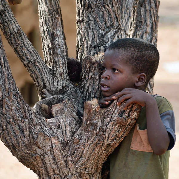 Himba boy, Namíbia — Fotografia de Stock