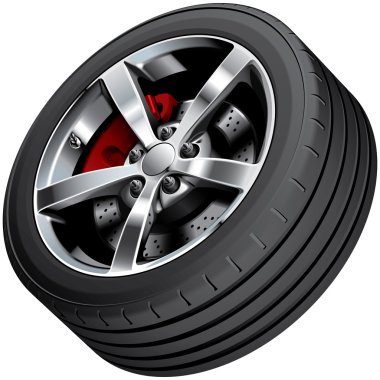 Sports car wheel