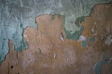 Eski hasarlı grunge duvar arkaplanı veya dokusu