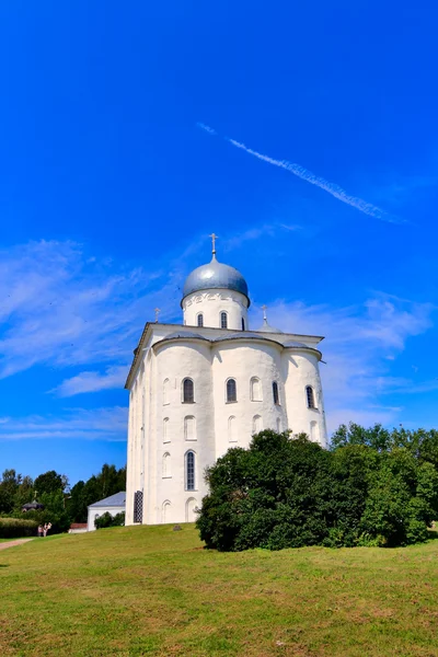 Katedra St. George's w Yuriev klasztorze. — Zdjęcie stockowe
