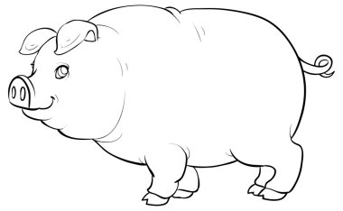 Çizilmiş domuz