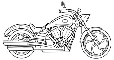 Sketch Motorcycle