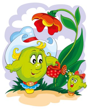 Çizgi film kaktüsler