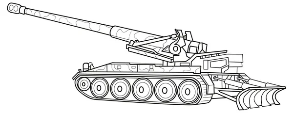 Militärausrüstung — Stockvektor