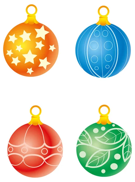 Boules de Noël — Image vectorielle