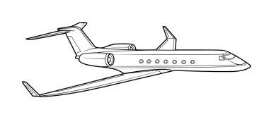Büyük uçak taslağını