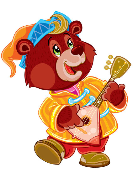 Медведь с балалайкой
