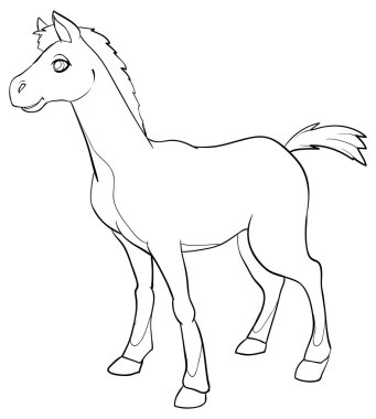 Komik karikatür tayı