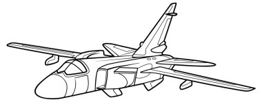 Uçak kroki çizimi