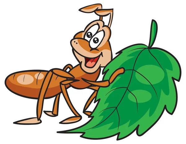 Happy cartoon Ant — Stockvector