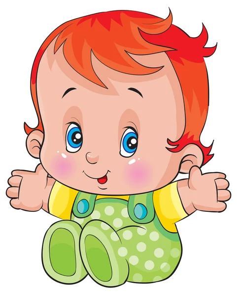 Cartoon Child illustration — Stock Vector