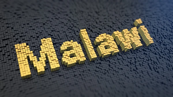 Malavi ülke küpü — Stok fotoğraf