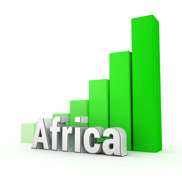Africa is rising — Stock Photo, Image