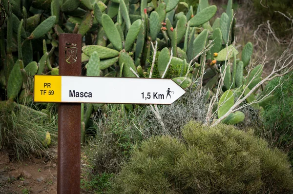 Masca gorge there — Stock Photo, Image