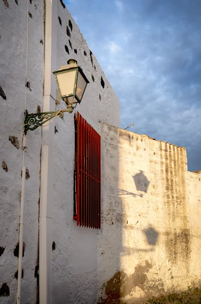 Lanterne dans la petite ville de Tenerife — Photo