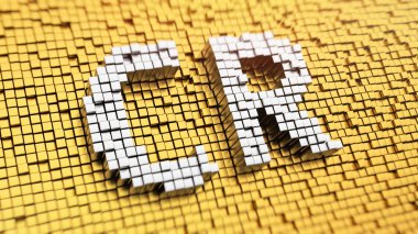 Pixelated Cr görüntü