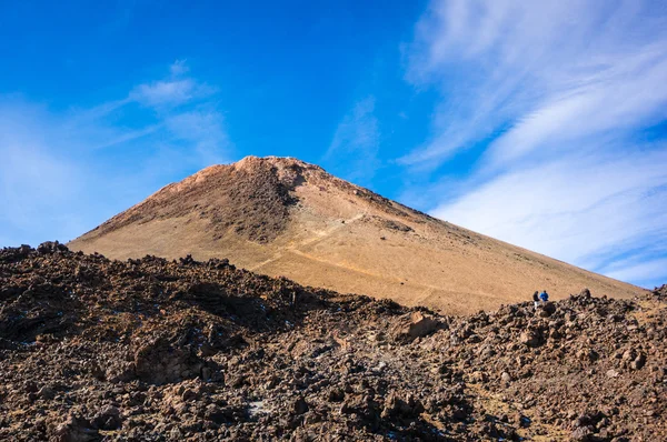 Krater van El Teide vulkaan — Stockfoto