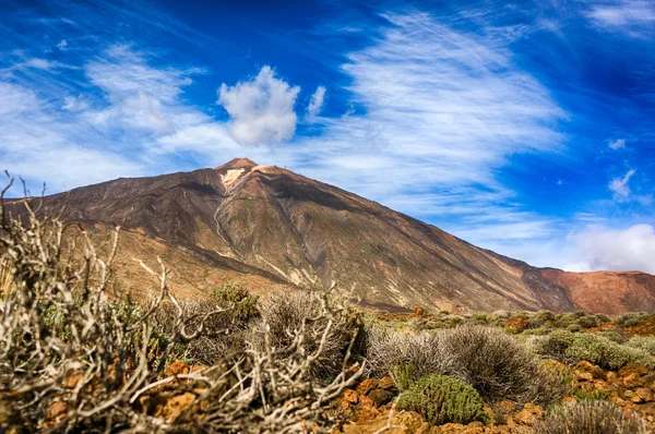 Vulkaan el teide — Stockfoto