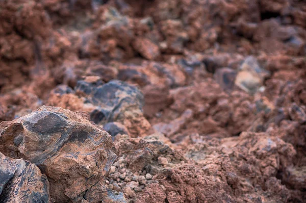 갈색 화산 돌 — 스톡 사진