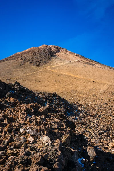 Cratera do vulcão El Teide — Fotografia de Stock