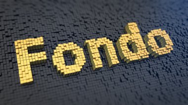 Fondo küpü pixelated