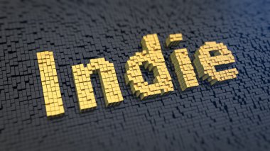 Indie küpü pixelated