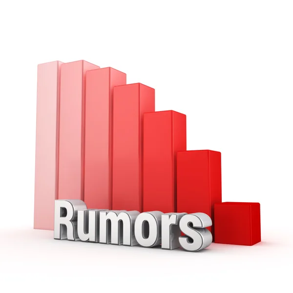 Rumores reais sobre ti — Fotografia de Stock