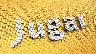 Pixelated Jugar kelime